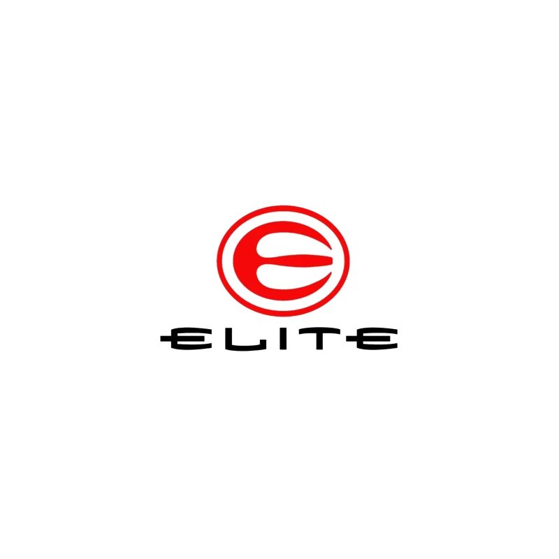 Elite Sports Brand Red and White Minimal Logo Coffee Mug