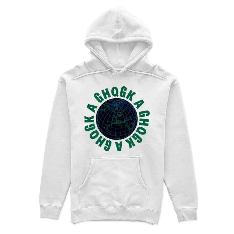 Globale Buchstabenwelt Damen Pullover Hoodie