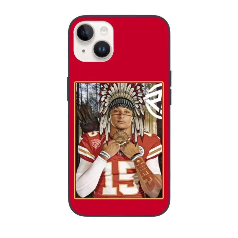 Football - Kansas City Chiefs - Patrick Mahomes - THE CHIEF CHIEF iPhone Case