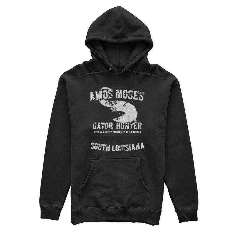 Amos Moses Alligator Trapper 2 Female Pullover Hoodie