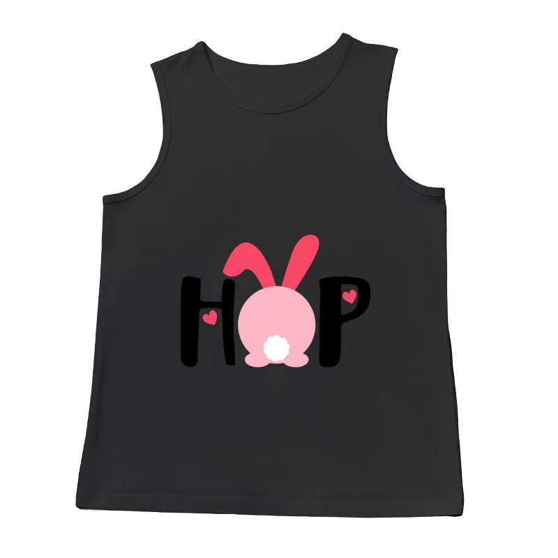 Lapin adorable avec des oreilles roses Homme Débardeur