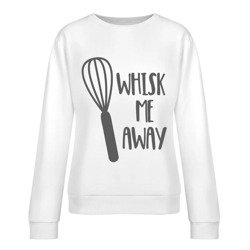 Design amusant avec fouet Femme Sweat-shirt à enfiler