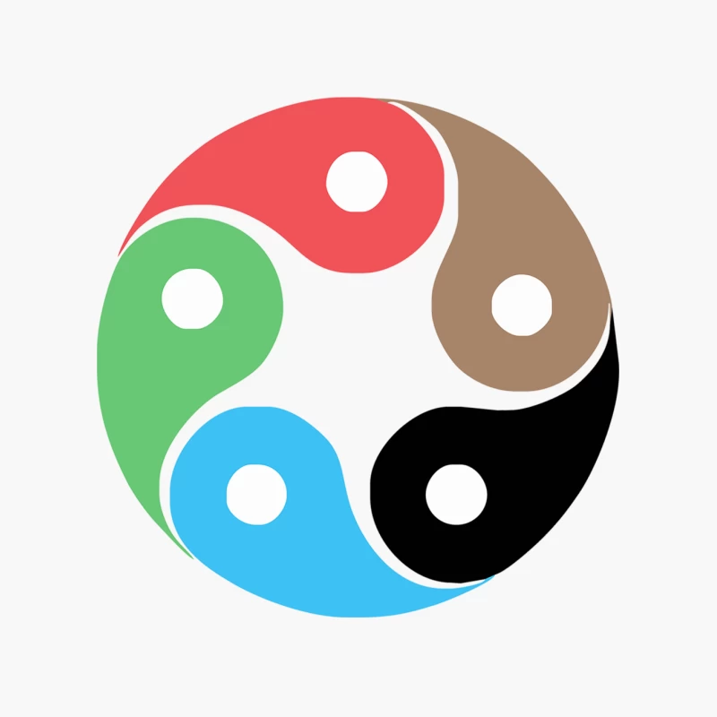 Zentao symbol as evolution of the Tao (Yin Yang) Cotton Tote Bag