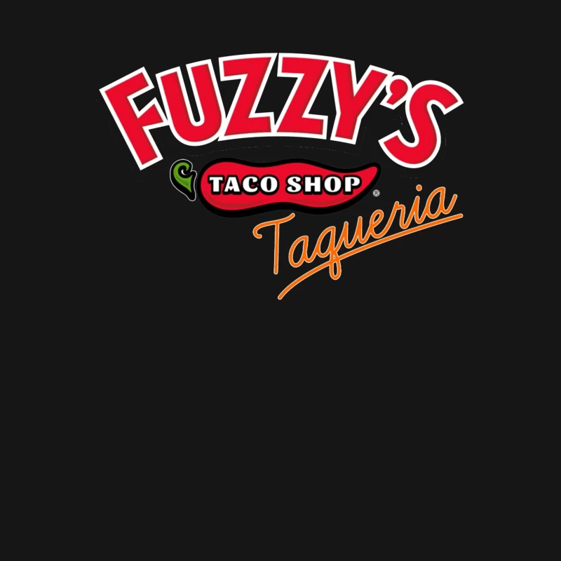 Fuzzy's Taco Shop Taqueria Restaurant Logo Male T-Shirt