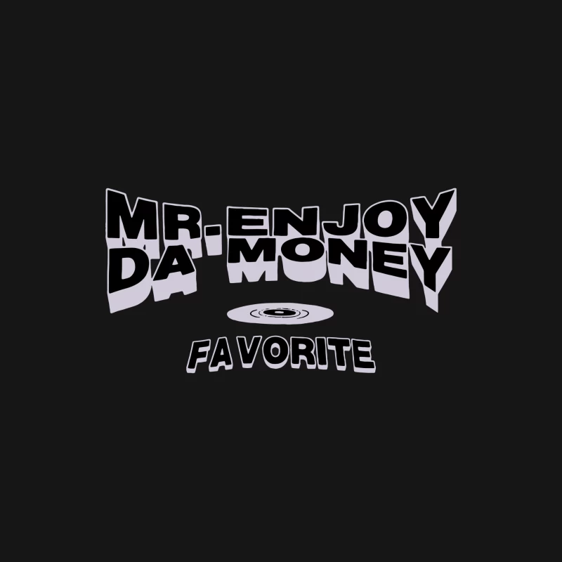 Logo Design für Mr. Enjoy da Money Herren Langarm T-Shirt