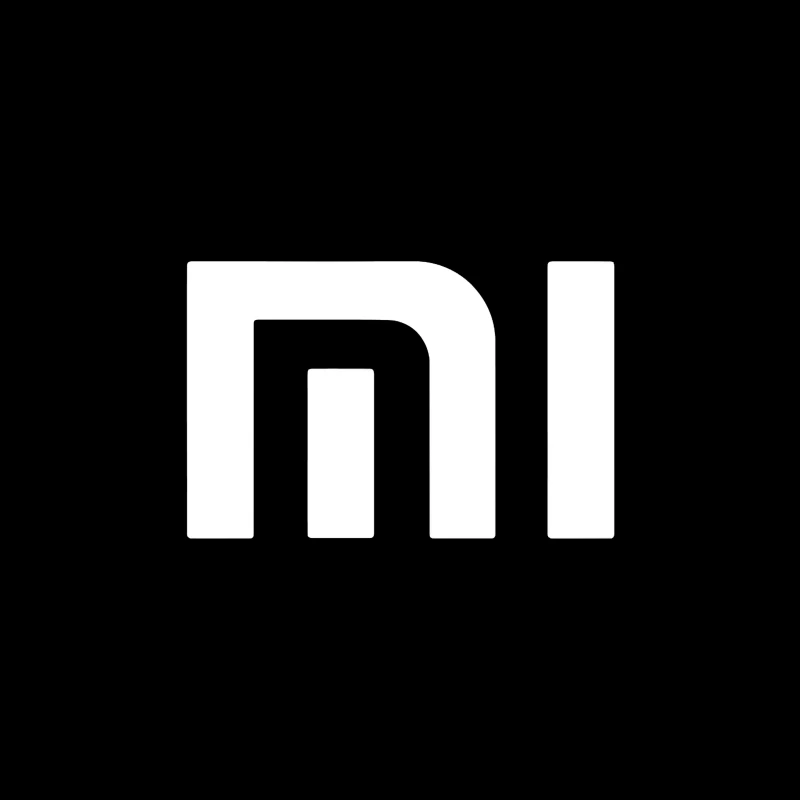 Minimalist Xiaomi Logo Design in Gray Travel Mug