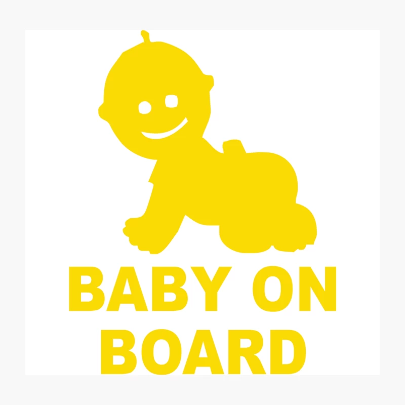 Baby On Board ! Throw Pillow
