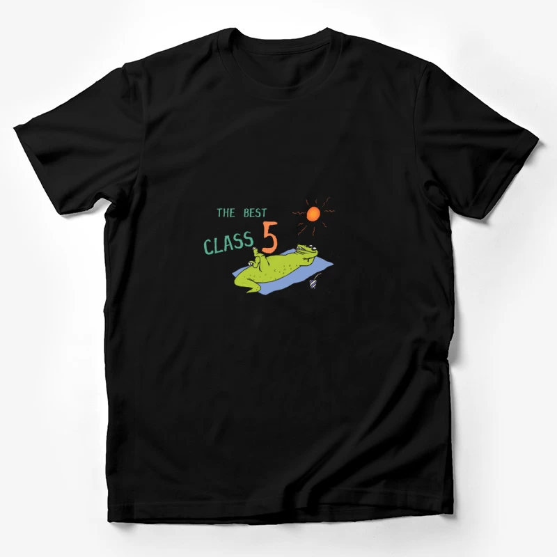 Der beste Frosch der Klasse 5 Herren T-Shirt