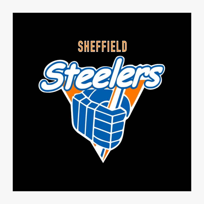 Sheffield Steelers Ice Hockey Team Logo Pin