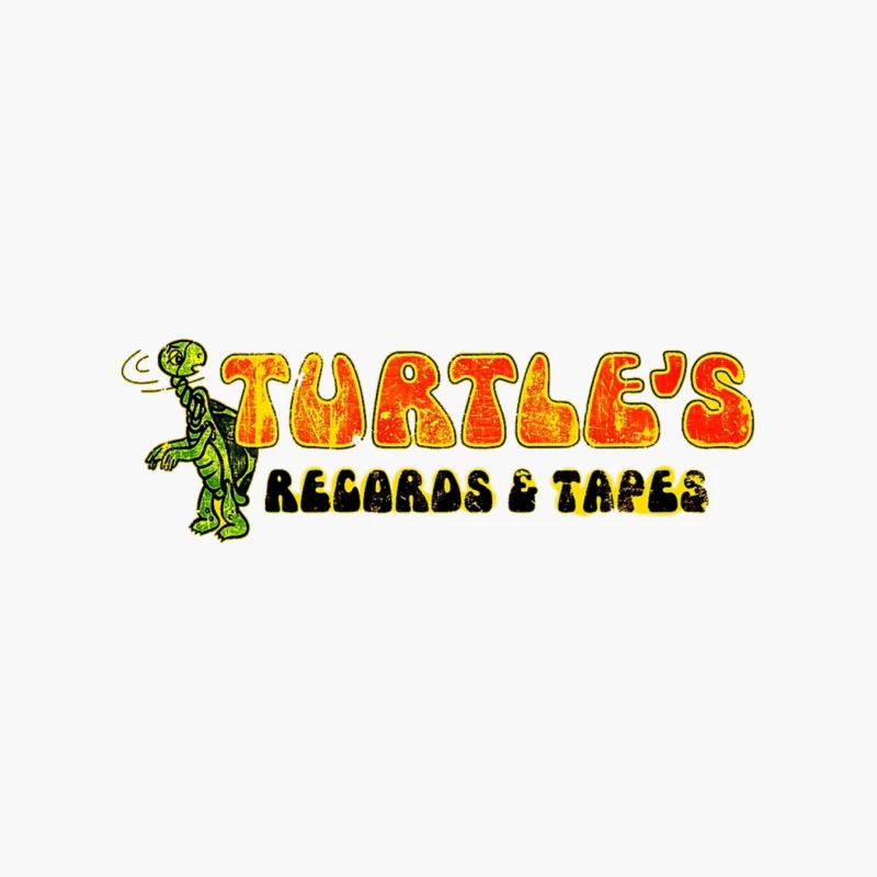 Turtle's Records & Tapes Cotton Tote Bag
