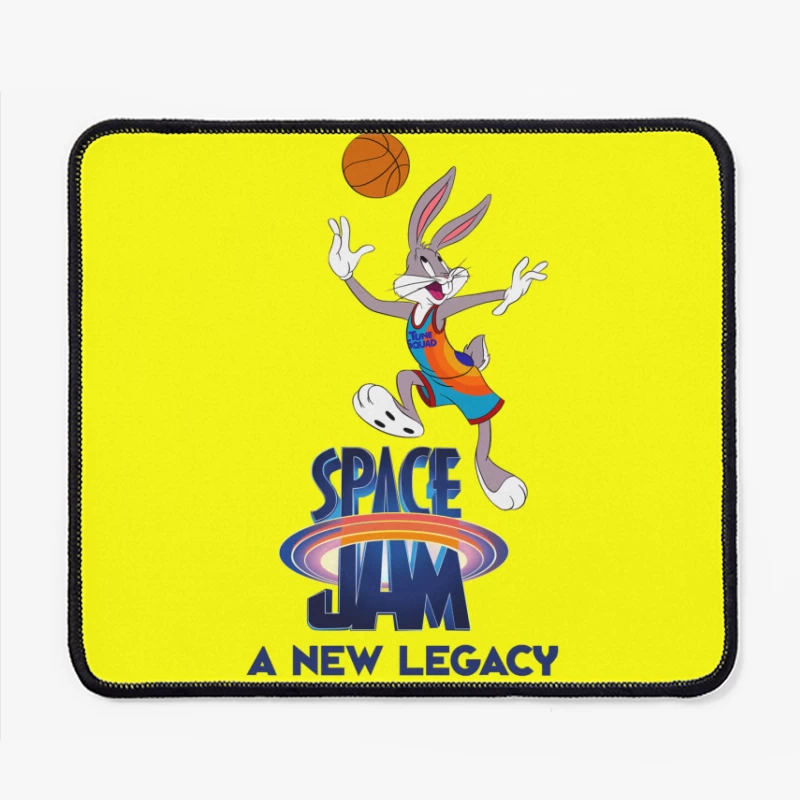 Space Jam: A New Legacy - Cartoon Basketball Animation Mouse Pad