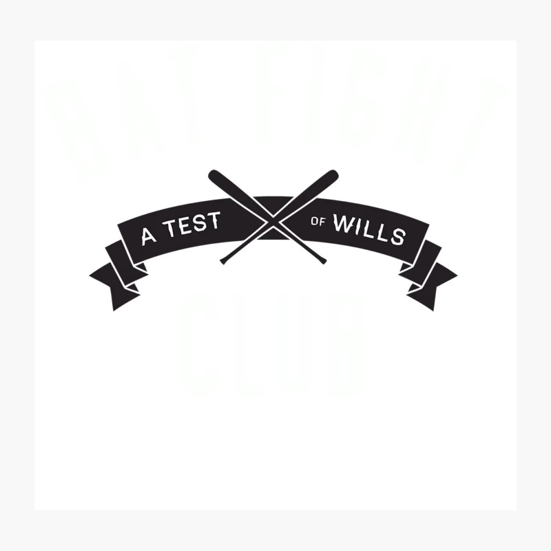 A Test of Wills: Drumstick Logo Symbolizing Determination Throw Pillow
