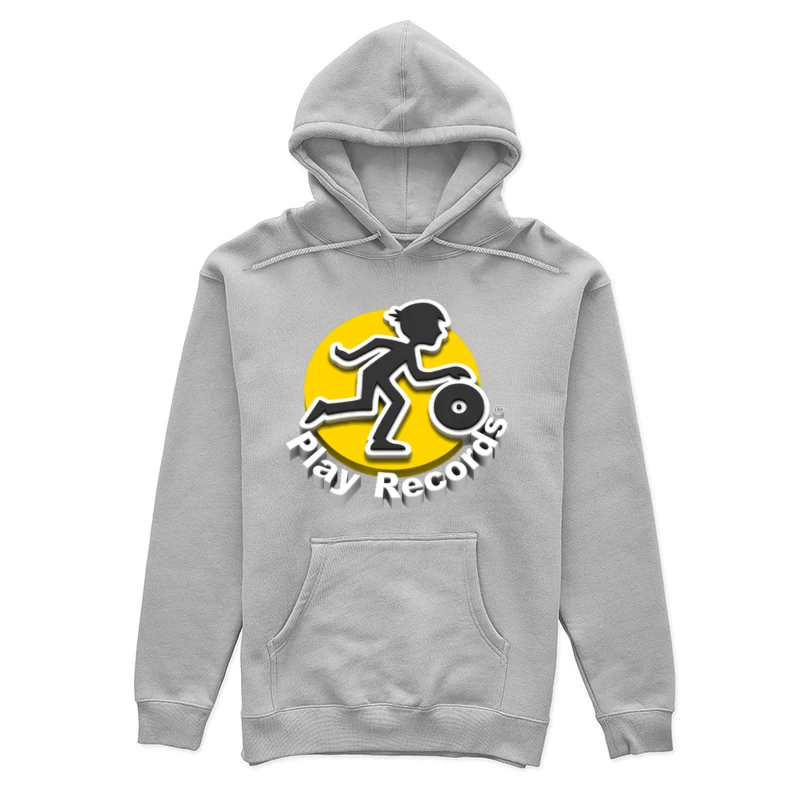 3D Play Records Logo Female Pullover Hoodie