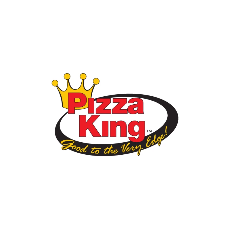 Pizza King Throw Pillow