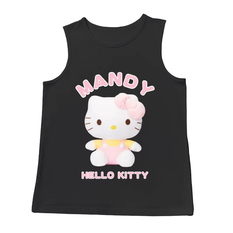 Mandy Hello Kitty in Rosa Herren Tanktops