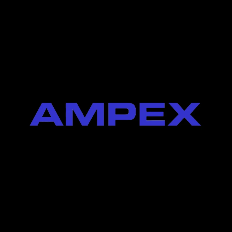 Ampex Blue Corporate Logo Mouse Pad