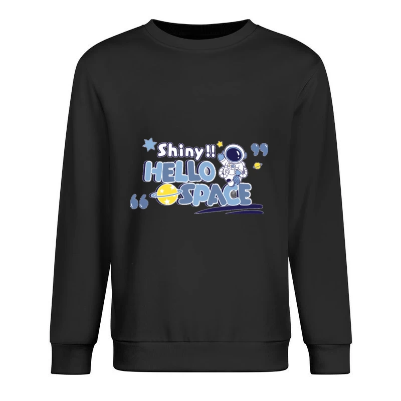 Lustiges Weltraumabenteuer mit Astronaut Herren Pullover Sweatshirt