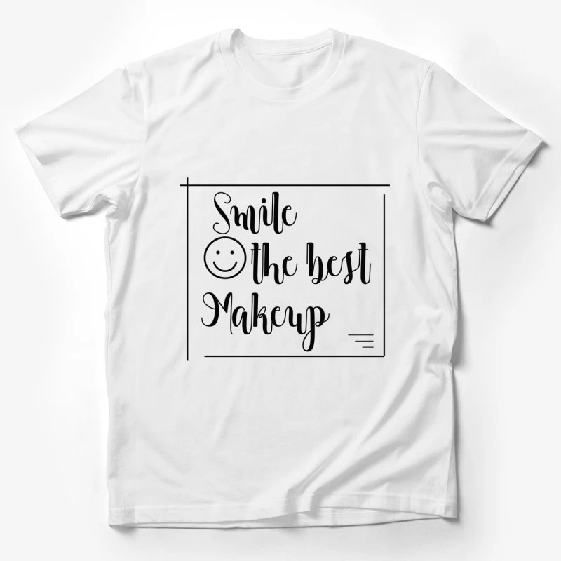 Sourire, le meilleur maquillage Homme T-Shirt