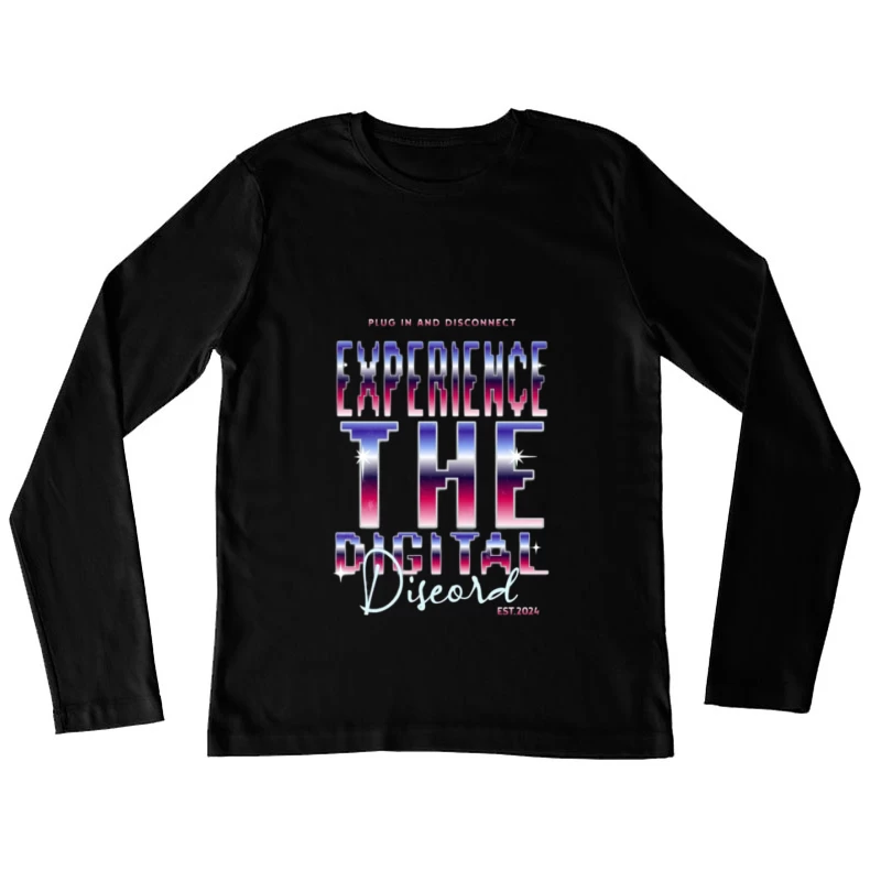 Découvrez la discorde numérique Femme Manches Longues T-Shirt