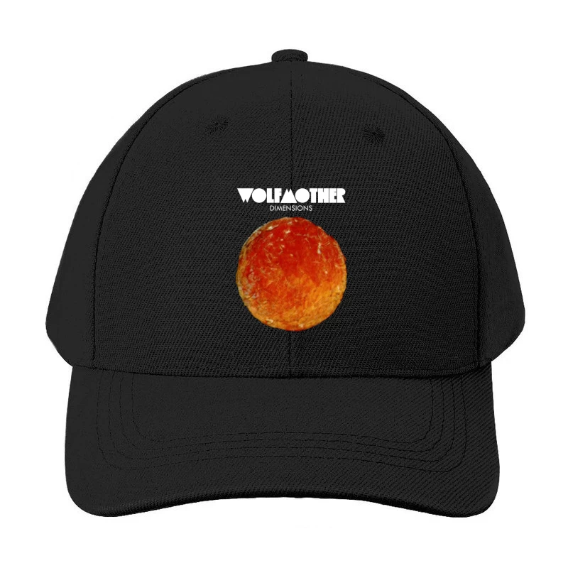 Wolfmother - Dimensions Album Cover with Orange Celestial Design Baseball Cap