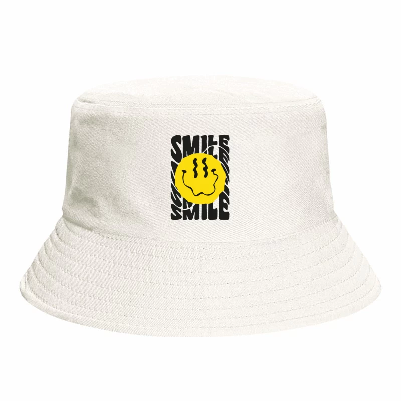 Trippy Smile – Psychedelic Vibes Bucket Hat