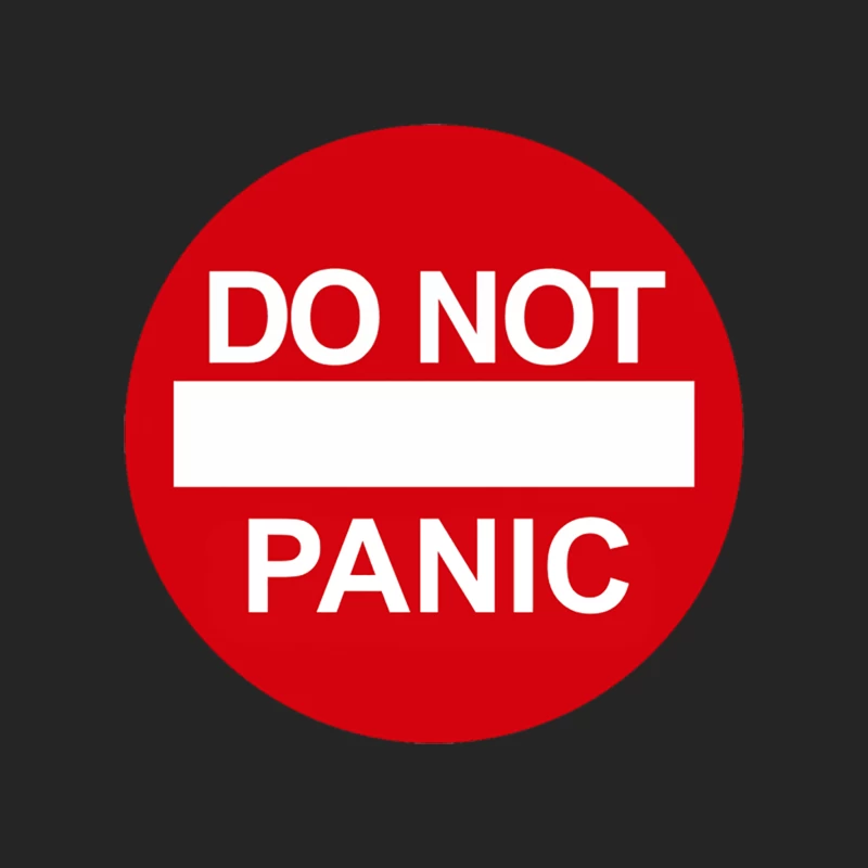 Do Not Panic Female Pullover Sweatshirt