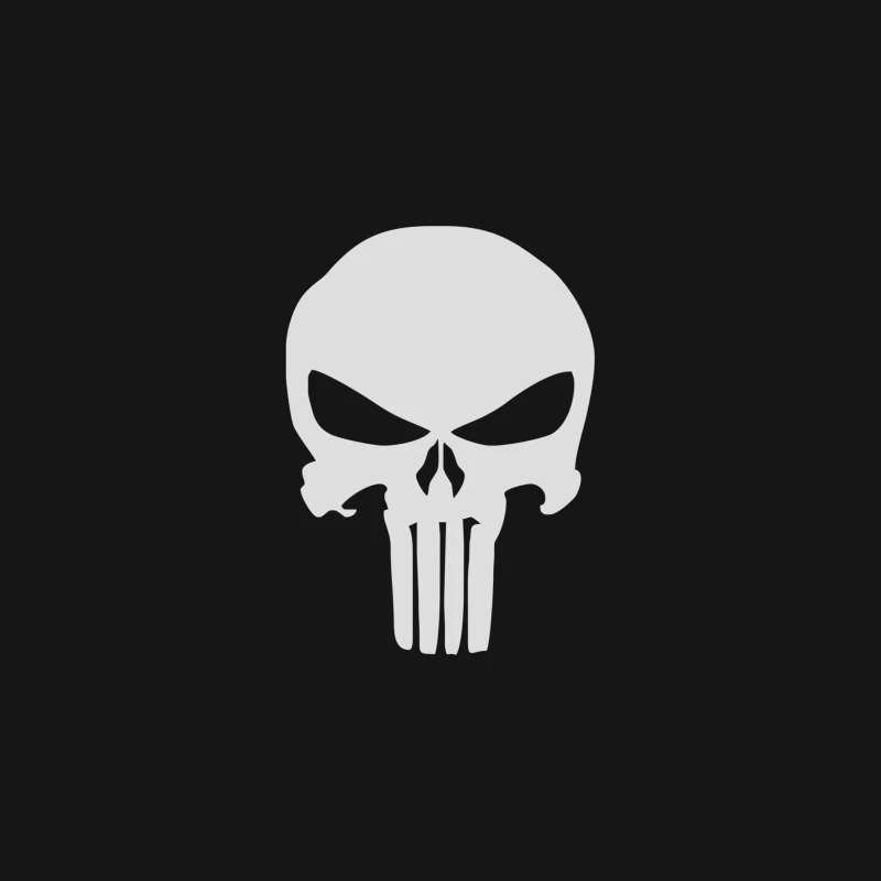 The Punisher Skull Head Desk Mat
