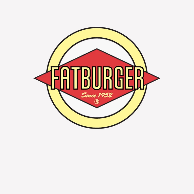 Fatburger Restaurant Classic Logo Design Since 1952 Female T-Shirt