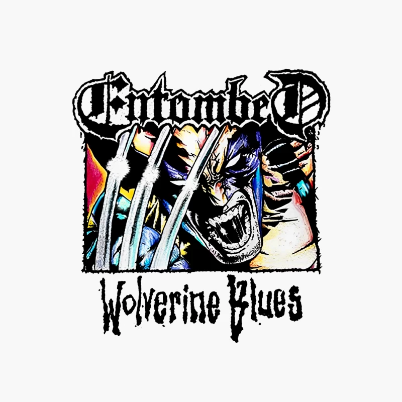 Entombed Wolverine Blues Vintage Cotton Tote Bag