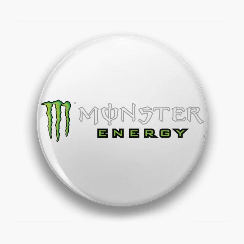 Monster Energy Drink Brand Logo Pin