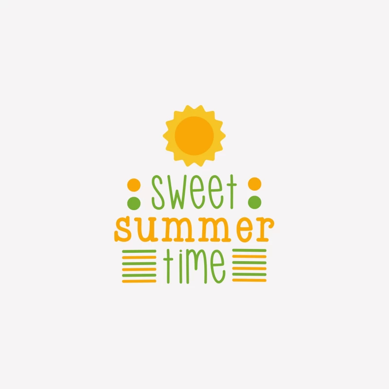 Design Été Doux avec Soleil Homme T-Shirt