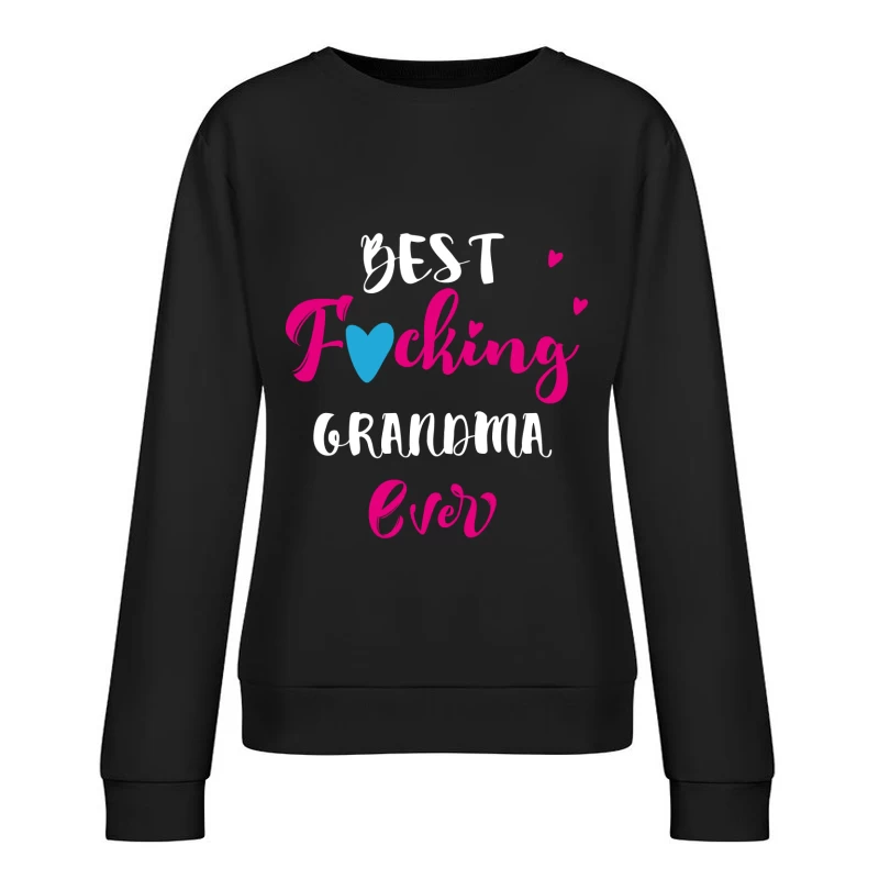 Meilleure grand-mère au monde Femme Sweat-shirt à enfiler