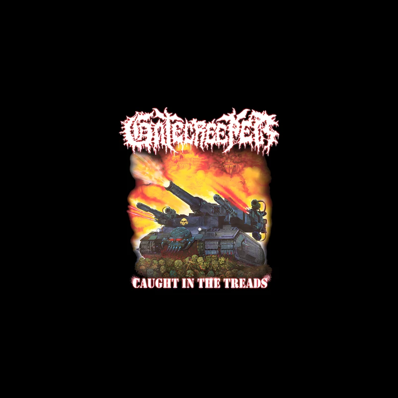 Gatecreeper Caught In The Treads iPhone Case