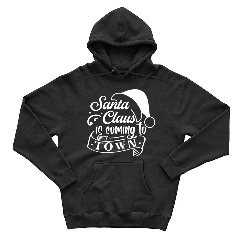 Design de Noël joyeux avec le Père Noël Homme Sweat à capuche