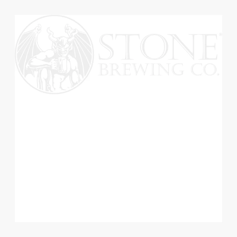 Stone Brewing Co. Monochrome Gargoyle Logo Pin
