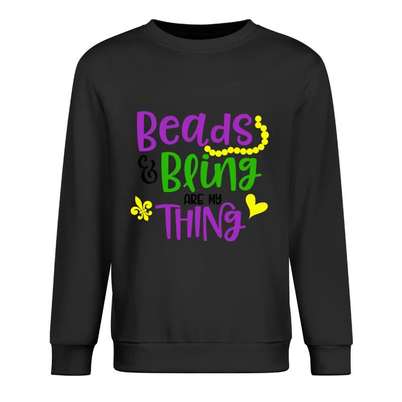 Perles et strass Homme Sweat-shirt à enfiler