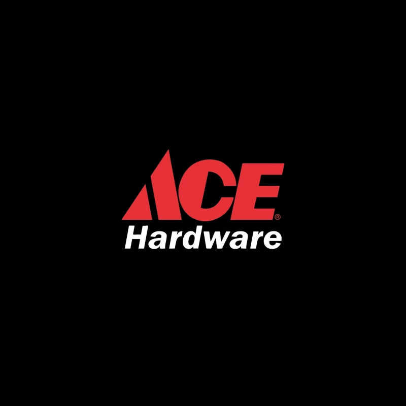 Ace Hardware Store Logo in Red and White Design Coffee Mug