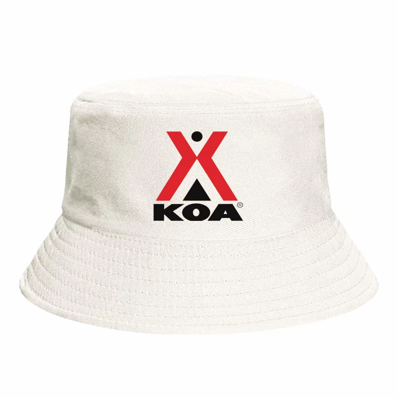 KOA (Kampgrounds of America) Official Logo Design Bucket Hat