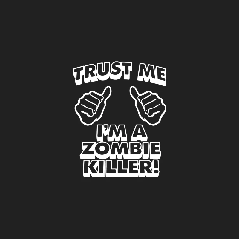 Trust Me I_m A Zombie Killer Bucket Hat