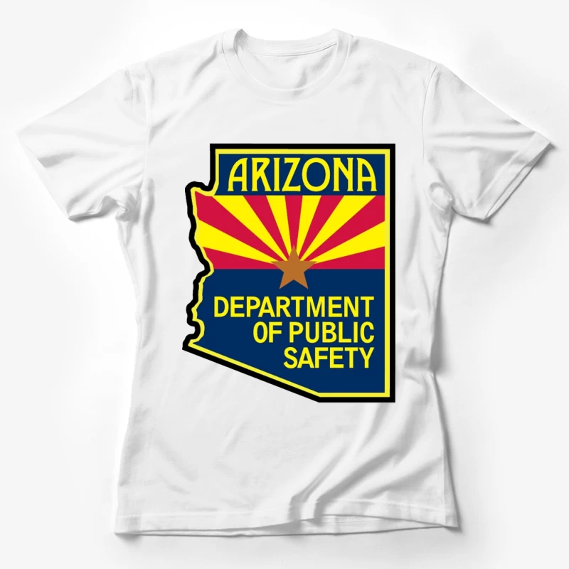 Arizona Department of Public Safety Official Logo Female T-Shirt