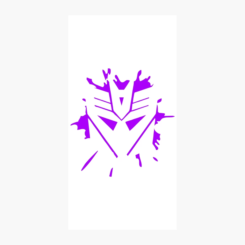 Transformers Decepticon Splat iPhone Case