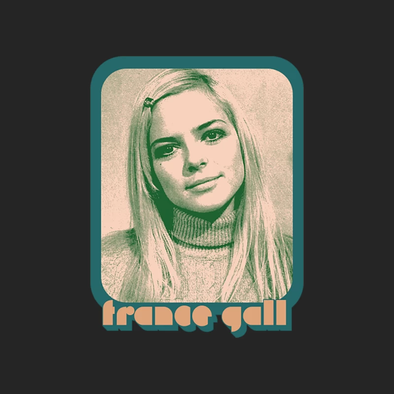 France Gall  Original Retro Style Design Female Pullover Sweatshirt