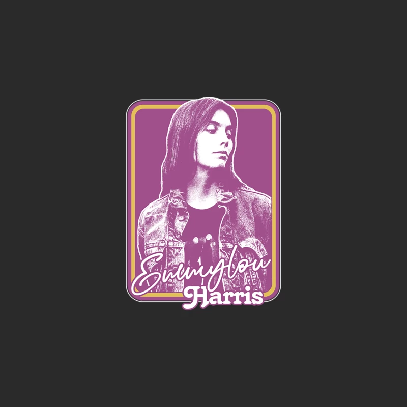 Emmylou Harris  Outlaw Country Retro Fan Design Baseball Cap