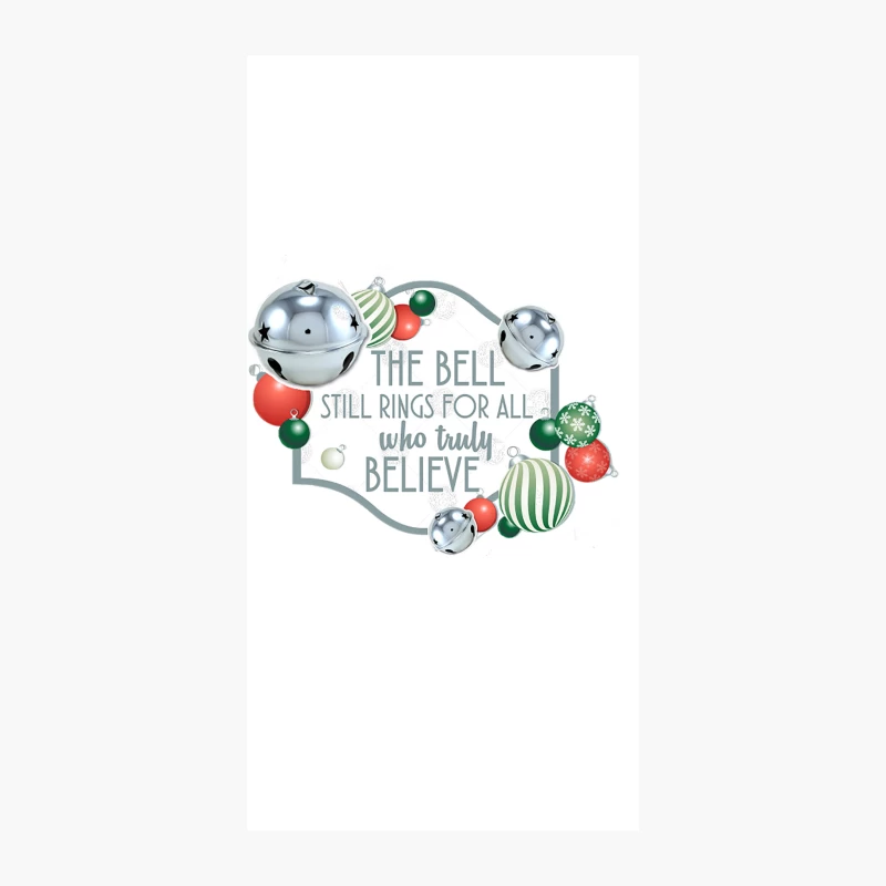 The Christmas Bell from the Polar Express iPhone Case
