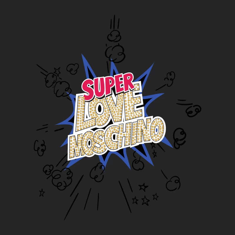 Superhelden-Liebe Moschino Design Damen Pullover Sweatshirt