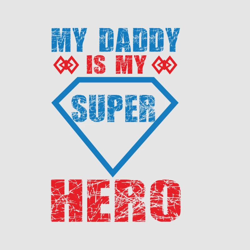 Mon papa est mon super héros - Design créatif pour vêtements Homme Sweat à capuche