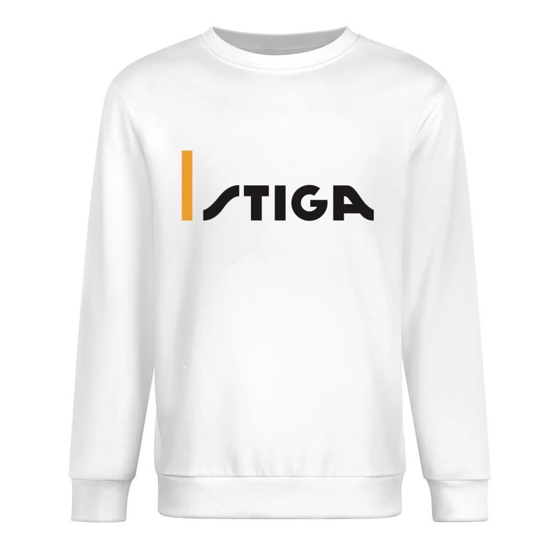 Stiga Sports Equipment Brand Logo Male Pullover Sweatshirt