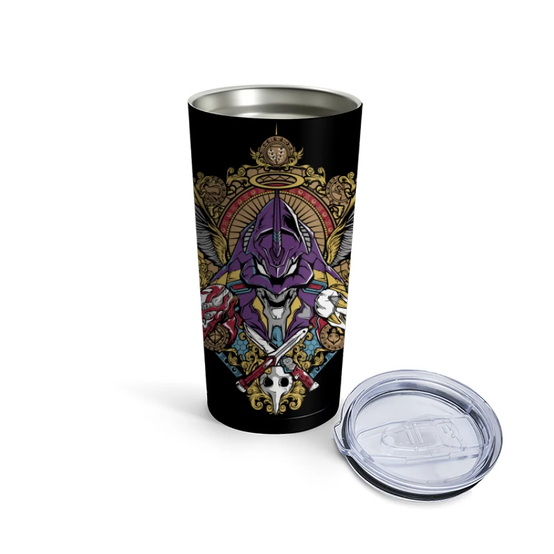 Fantasy Anime Character Illustration Travel Mug