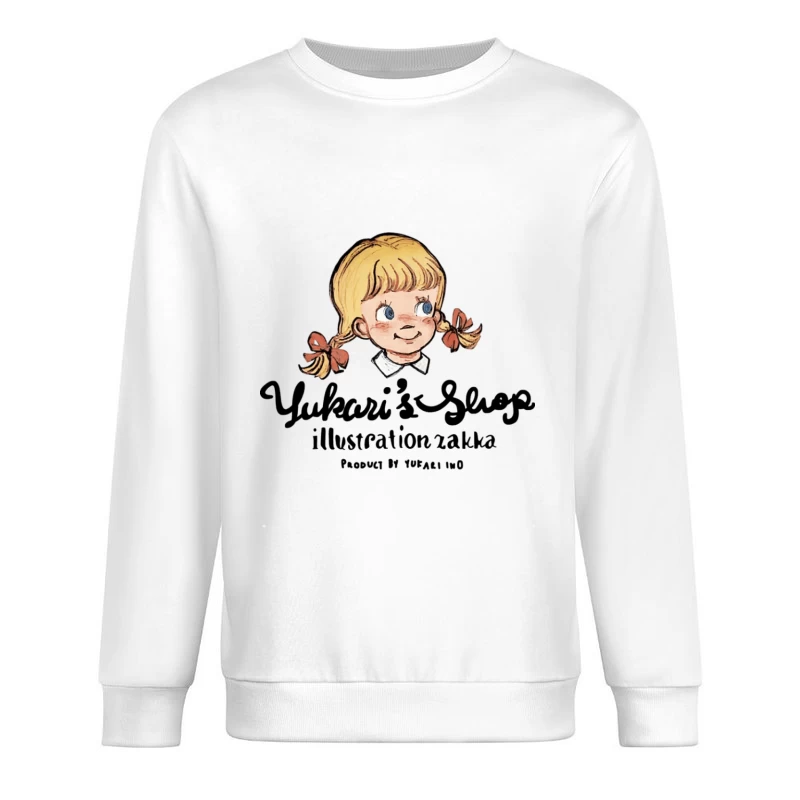 Yukari's Shop Illustration Mädchen Herren Pullover Sweatshirt