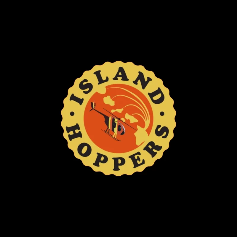 Island Hoppers Retro Desk Mat